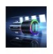 Joyroom billaddare 2 x USB med bakgrundsbelysning 24W svart (JR-CL10)