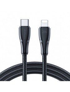 Joyroom USB C - Lightning 20W Surpass Series-kabel för snabb laddning och dataöverföring 3 m svart (S-CL020A11)
