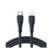 Joyroom USB C - Lightning 20W Surpass Series-kabel för snabb laddning och dataöverföring 3 m svart (S-CL020A11)