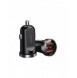 Joyroom C-A09 Mini dubbla portar QC3.0 Smart snabbladdning 2x USB 30W Snabbladdning, SCP, PD, AFC Svart
