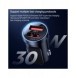 Joyroom C-A09 Mini dubbla portar QC3.0 Smart snabbladdning 2x USB 30W Snabbladdning, SCP, PD, AFC Svart