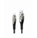 Joyroom Sharp Series Snabbladdningskabel USB-A - Lightning 3A 2m Svart (S-M411)