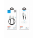 Joyroom Sharp Series Snabbladdningskabel USB-A - Lightning 3A 2m Svart (S-M411)