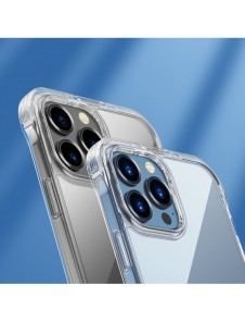 Joyroom Defender Series-fodral för iPhone 13 robust hölje med krokar kickstand transparent (JR-BP954)