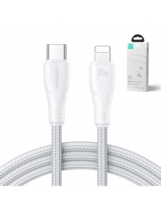 Joyroom USB C - Lightning 20W Surpass Series-kabel för snabb laddning och dataöverföring 3 m vit (S-CL020A11)
