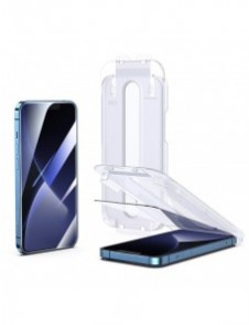 Joyroom Easy Fit helskärmshärdat glas med monteringsställ för iPhone 14 Plus (6,7 ") (JR-DH11)