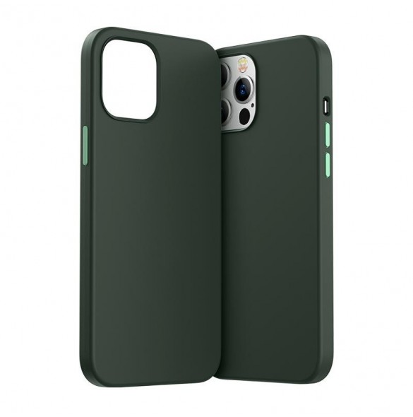 Joyroom Color Series-fodral för iPhone 12 Pro Max grön (JR-BP800)