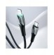 Joyroom USB Typ C - Lightning-kabel Strömförsörjning 20W 2,4A 1,2m röd (S-1224K2 Röd)