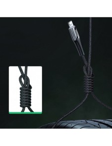 Joyroom USB Typ C - Lightning-kabel Strömförsörjning 20W 2,4A 1,2m röd (S-1224K2 Röd)