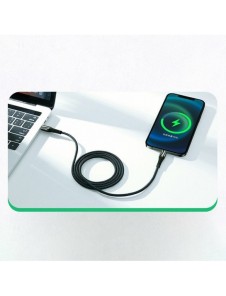 Joyroom USB Typ C - Lightning-kabel Strömförsörjning 20W 2,4A 1,2m röd (S-1224K2 Röd)