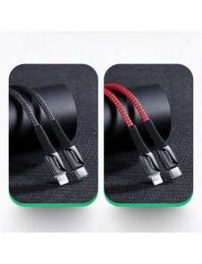 Joyroom USB Typ C - Lightning-kabel Strömförsörjning 20W 2,4A 1,2m röd (S-1224K2 Röd)