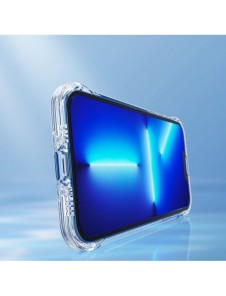 Joyroom Defender Series fodral för iPhone 13 Pro robust hölje med krokar kickstand transparent (JR-BP955)
