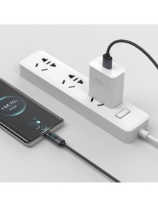 USB C - USB A-kabel 66W 1,2m med LED-display Joyroom S-AC066A16 - svart