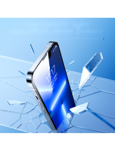 Joyroom Knight glas för iPhone 14 Plus med monteringssats transparent (JR-H11)