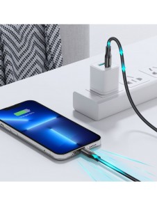 Joyroom Snabbladdning / Datakabel USB Typ C - Lightning PD 20W 2m Svart (S-2024N1-PD)