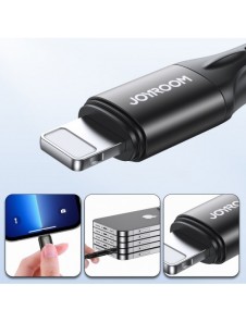 Joyroom Snabbladdning / Datakabel USB Typ C - Lightning PD 20W 2m Svart (S-2024N1-PD)