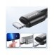 Joyroom Snabbladdning / Datakabel USB Typ C - Lightning PD 20W 2m Svart (S-2024N1-PD)