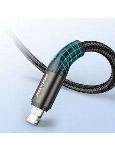 Joyroom Snabbladdning / Datakabel USB Typ C - Lightning PD 20W 2m Svart (S-2024N1-PD)