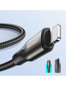 Joyroom Snabbladdning / Datakabel USB Typ C - Lightning PD 20W 2m Svart (S-2024N1-PD)
