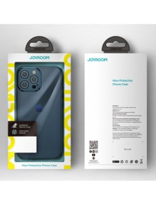 Joyroom Chery Mirror Case Skal för iPhone 13 Pro med metallram svart (JR-BP908 svart)