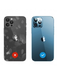 Joyroom Chery Mirror Case Skal för iPhone 13 Pro med metallram svart (JR-BP908 svart)