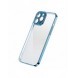 Joyroom Chery Mirror Case Skal till iPhone 13 Metallisk ram Blå (JR-BP907 kungblå)