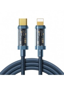 Joyroom-kabel USB Typ C - Lightning PD 20W 1,2 m blå (S-CL020A12-blå)