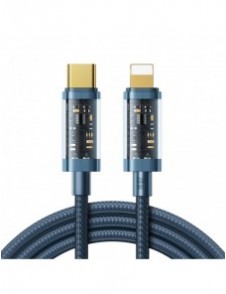 Joyroom-kabel USB Typ C - Lightning PD 20W 1,2 m blå (S-CL020A12-blå)