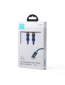 Joyroom-kabel USB Typ C - Lightning PD 20W 1,2 m blå (S-CL020A12-blå)