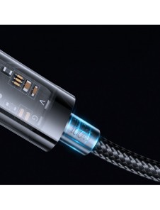 Joyroom-kabel USB Type-C - USB Type-C 100W 1,2m svart (S-CC100A12)