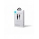 Joyroom snabbladdningskabel med smart switch USB-A - Lightning 2,4A 1,2m svart (S-UL012A3)