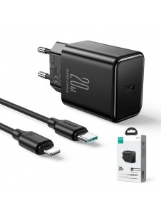 Joyroom JR-TCF06 USB C 20W PD laddare - svart