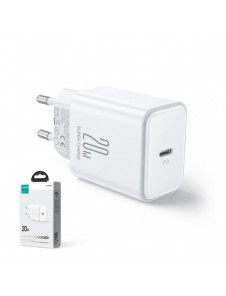 Joyroom JR-TCF06 USB C 20W PD laddare - Vit