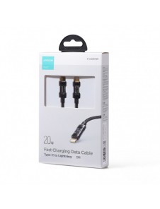 Joyroom-kabel USB Typ C - Lightning PD 20W 2m svart (S-CL020A20-svart)