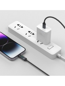 Lightning - USB C-kabel 20W 1,2m med LED-skärm Joyroom S-CL020A16 - svart