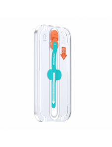 Joyroom härdat glas med monteringssats för iPhone 12 Pro Max 6,7" genomskinlig (JR-PF935)