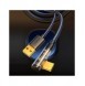 Joyroom USB C-kabel vinklad - USB för snabb laddning och dataöverföring 3A 1,2 m svart (S-UC027A6)