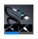 USB C - USB C-kabel 100W 1,2m med LED-display Joyroom S-CC100A16 - svart
