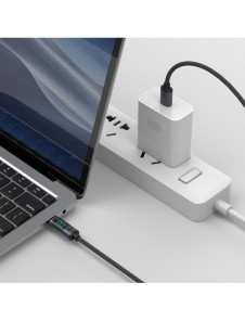 USB C - USB C-kabel 100W 1,2m med LED-display Joyroom S-CC100A16 - svart