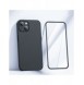 Joyroom 360 Full Case fram och bak skal för iPhone 13 + skärmskydd i härdat glas svart (JR-BP927 svart)