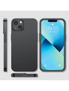 Joyroom 360 Full Case fram och bak skal för iPhone 13 + skärmskydd i härdat glas svart (JR-BP927 svart)