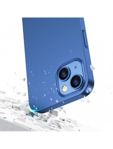 Joyroom 360 Full Case fram och bak skal för iPhone 13 + skärmskydd i härdat glas blå (JR-BP927 blå)