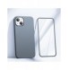 Joyroom 360 Full Case fram och bak skal för iPhone 13 + skärmskydd i härdat glas grå (JR-BP927 tranish)