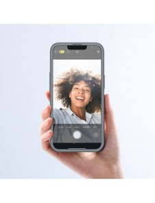 Joyroom 360 Full Case fram och bak skal för iPhone 13 + skärmskydd i härdat glas grå (JR-BP927 tranish)