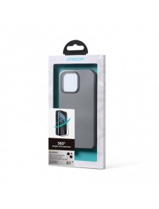Joyroom 360 Full Case fram och bak skal för iPhone 13 + skärmskydd i härdat glas grå (JR-BP927 tranish)