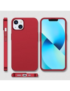 Joyroom 360 Full Case fram och bak skal för iPhone 13 + skärmskydd i härdat glas rött (JR-BP927 röd)