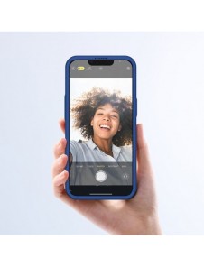 Joyroom 360 Helfodral fram och bak skal till iPhone 13 Pro + skärmskydd i härdat glas blå (JR-BP935 blå)