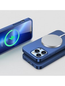 Joyroom 360 Helfodral fram och bak skal till iPhone 13 Pro + skärmskydd i härdat glas blå (JR-BP935 blå)