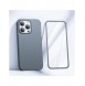 Joyroom 360 Full Case fram och bak skal till iPhone 13 Pro + skärmskydd i härdat glas grå (JR-BP935 tranish)