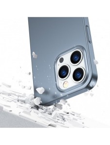 Joyroom 360 Full Case fram och bak skal till iPhone 13 Pro + skärmskydd i härdat glas grå (JR-BP935 tranish)